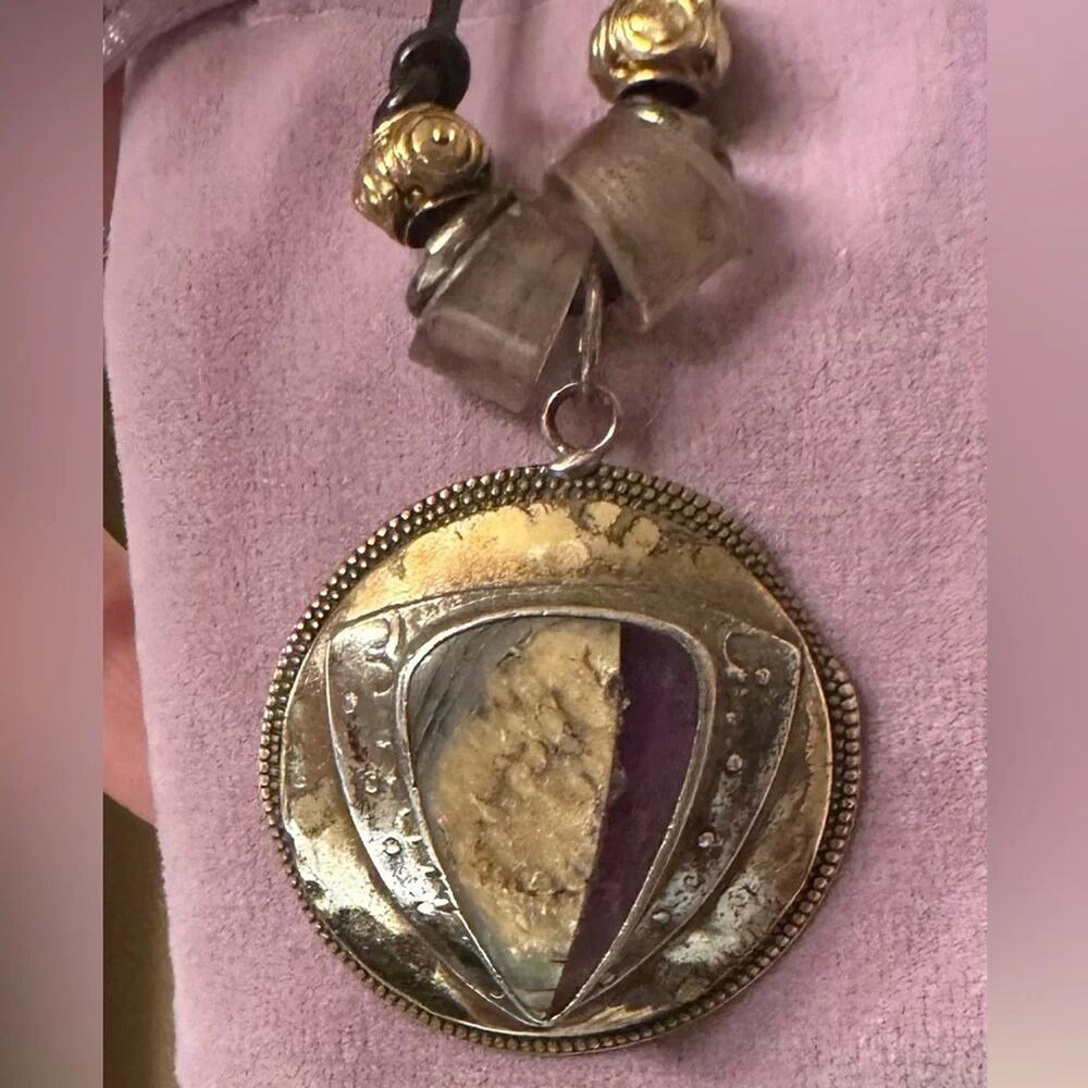 Authentic TABRA adjustable pendant necklace